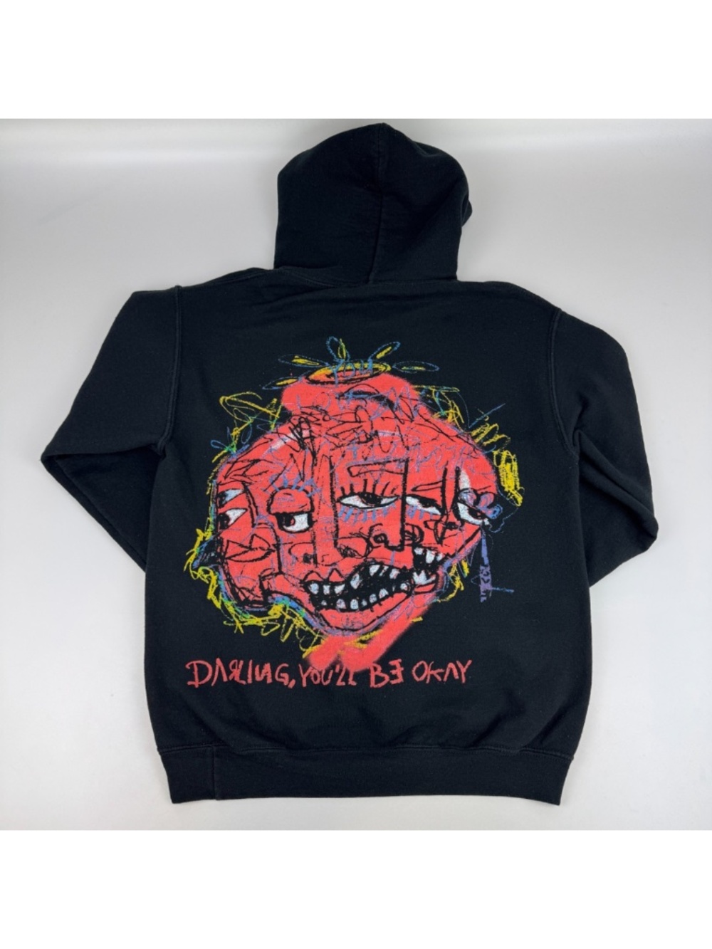 Pierce The Veil Band Mens Size S Black Hoodie Sweatshirt Darling You’ll Be Okay